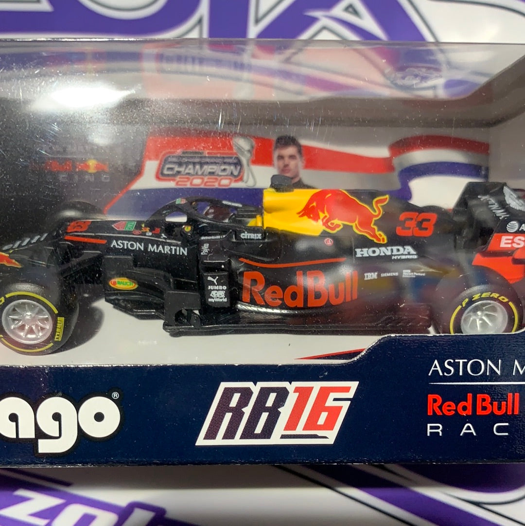 RB16B Max Verstappen #33 RedBull (VERSION WITHOUT ACRYLIC OR HELMET)