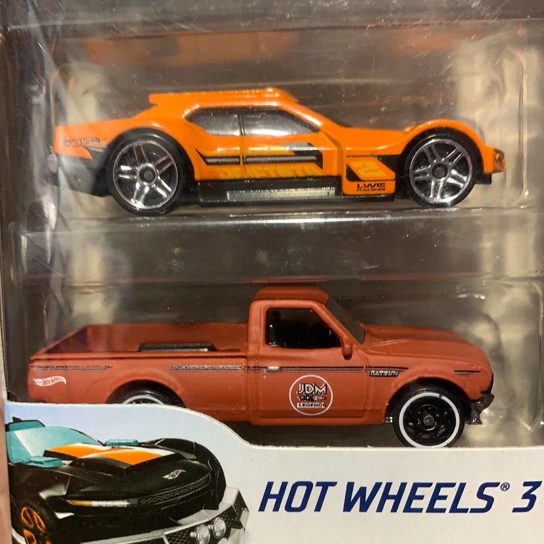 K5904-852 Hotwheels Pack of 3