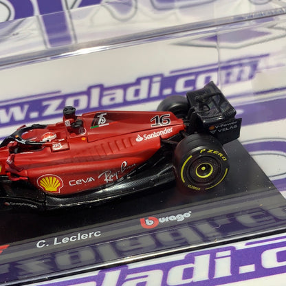 F1-75 Charles Leclerc #16 Ferrari (CON CASCO) BURAGO