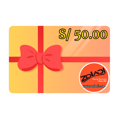 Zoladi Gift Card! RECEIVE 10% More Value For Purchases If You Use It In 1 Week!