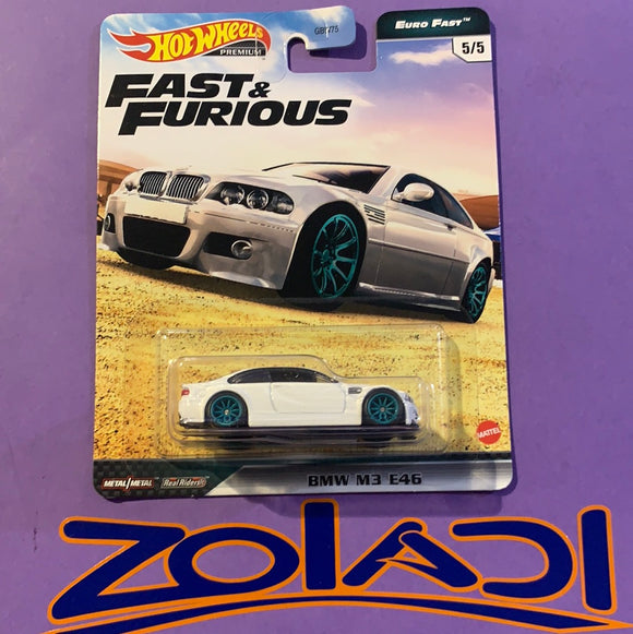 Hot Wheels Premium - BMW M3 E46 (Furious 7 White) GPK52