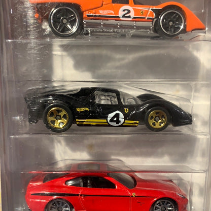 X9845 Pack de 5 Ferrari