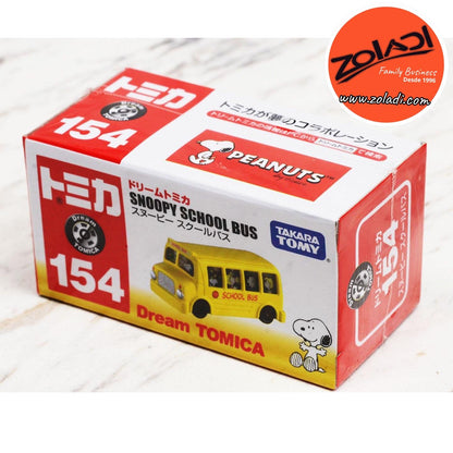 Snoopy School Bus Dream Tomica