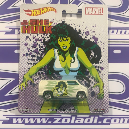 PROMO DHW30 She Hulk Custom 77 Dodge van