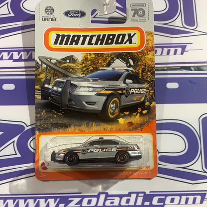 HKW90 Ford Interceptor Matchbox