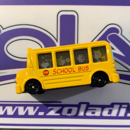 Snoopy School Bus Dream Tomica