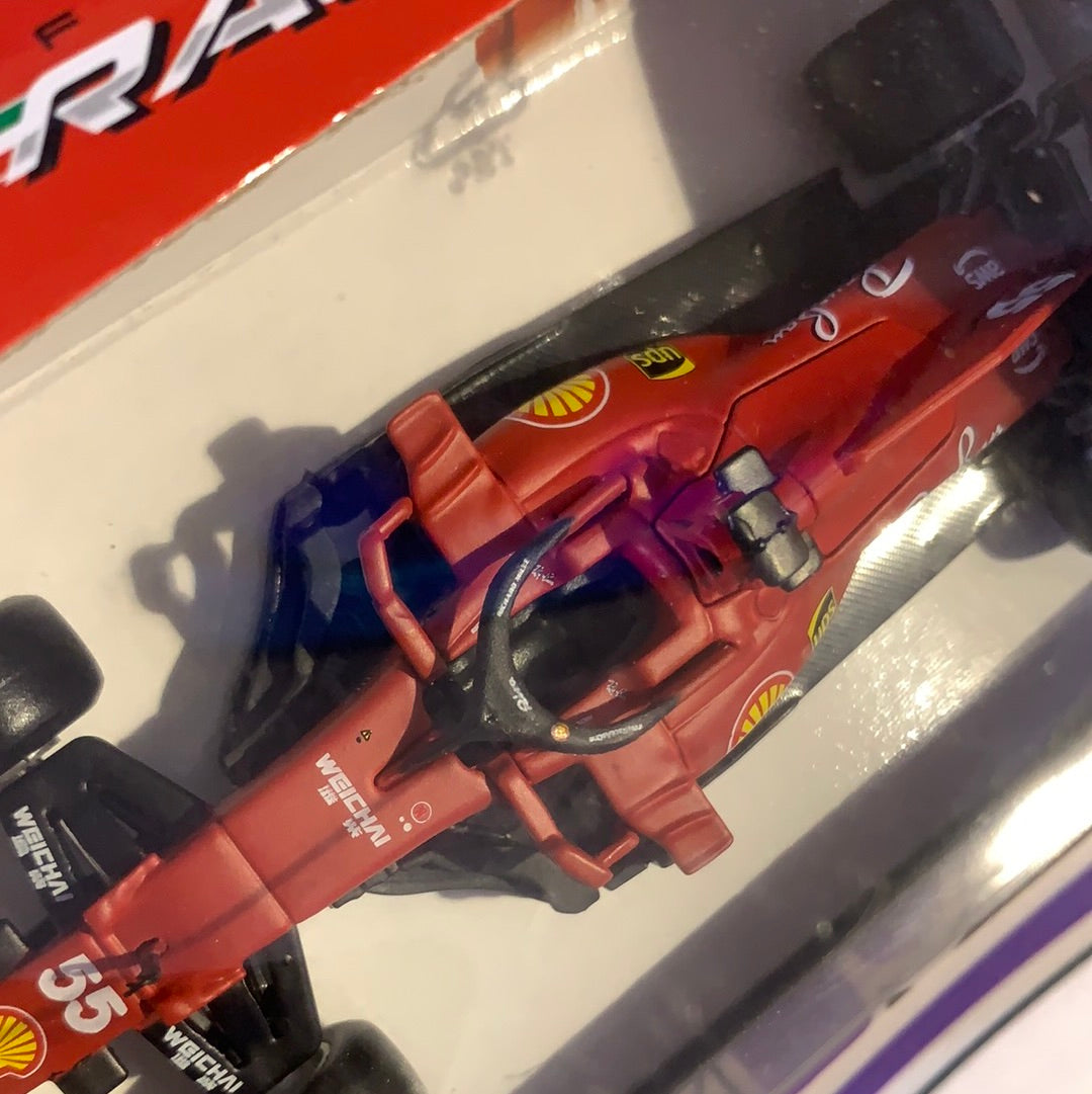 SF21 C Sainz #55 Ferrari (VERSION WITHOUT ACRYLIC OR HELMET)